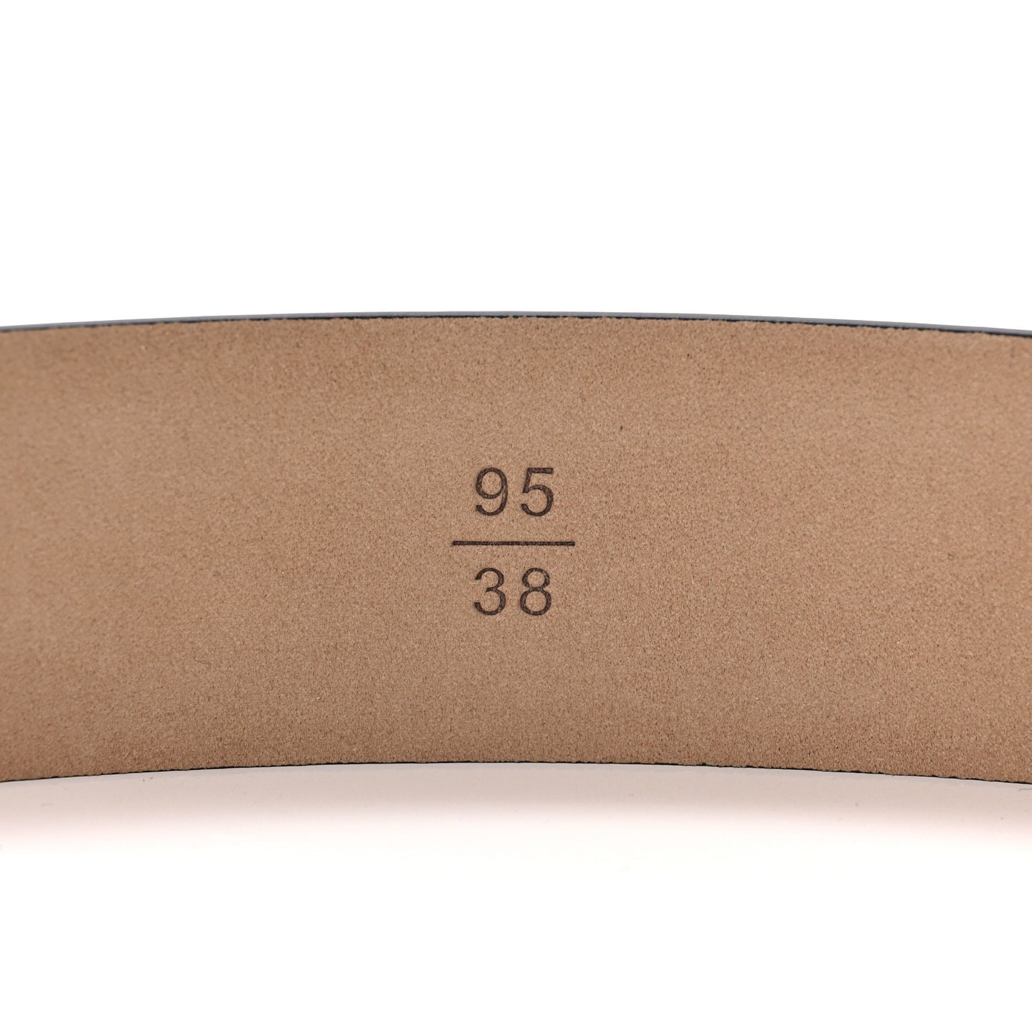 Calfskin Belt 95 38 Black