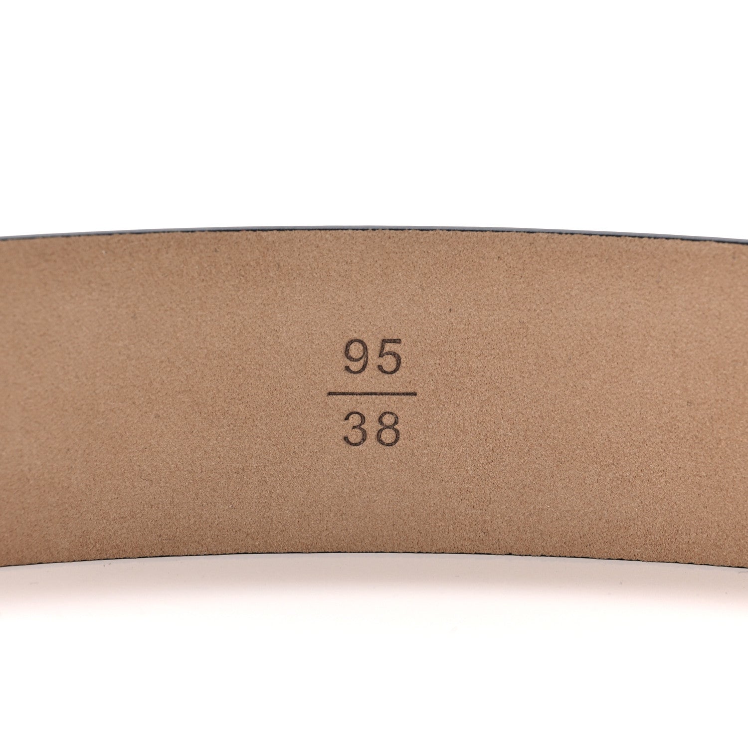 Chanel Calfskin Belt 95 38 Black 5 of 6