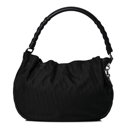 Christian Dior Nylon Monogram Lovely Hobo Black 1 of 11