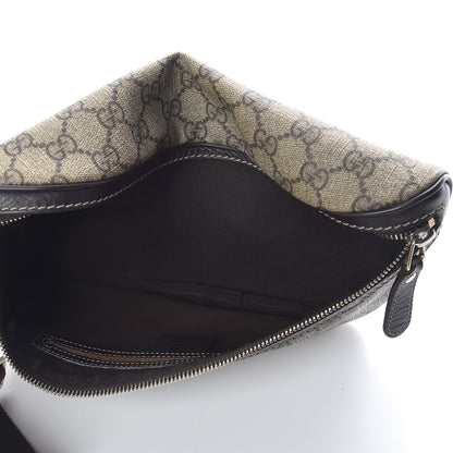 Gucci GG Supreme Monogram Belt Bag Dark Brown 5 of 10