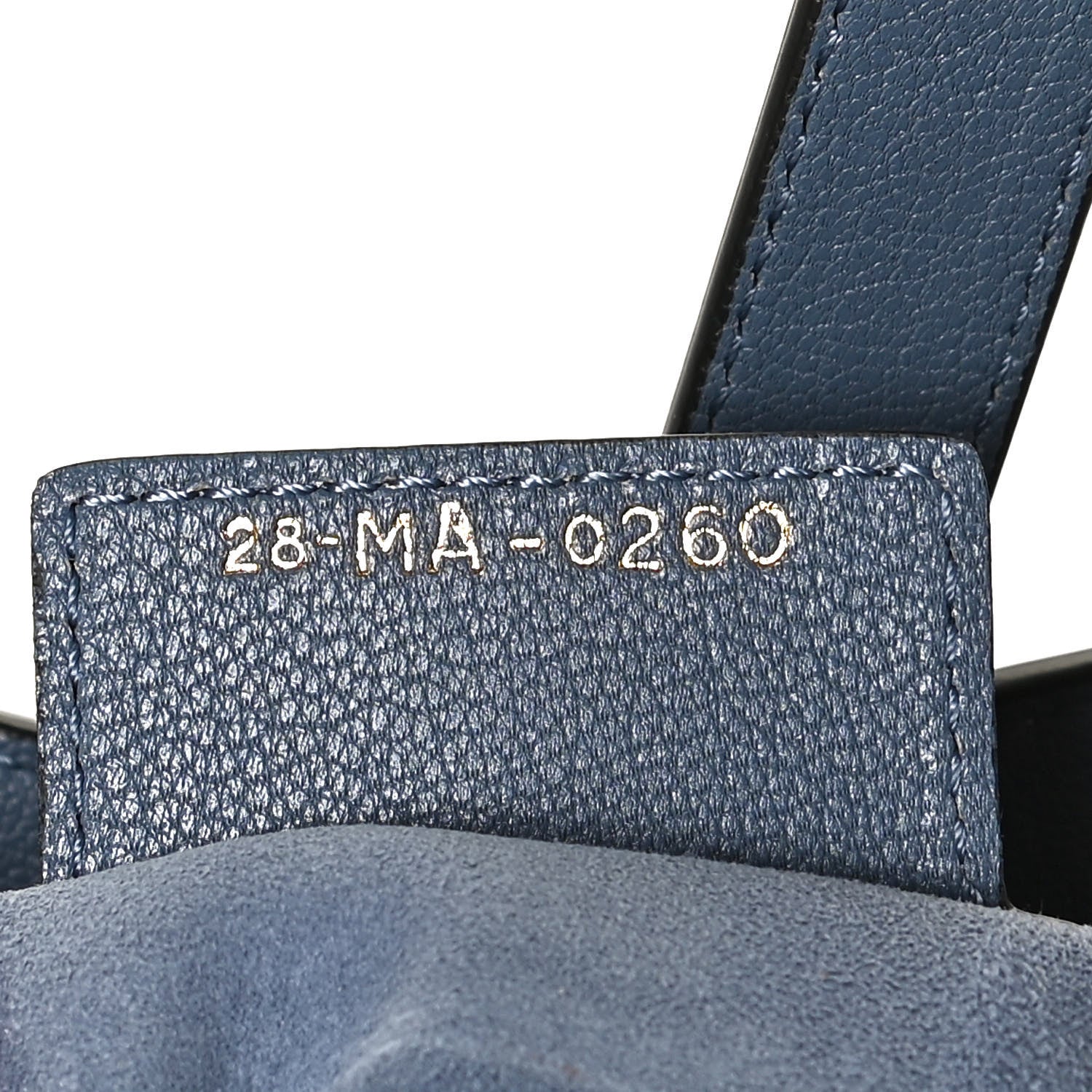 Christian Dior Calfskin Mini Saddle Bag Sky Blue 7 of 12