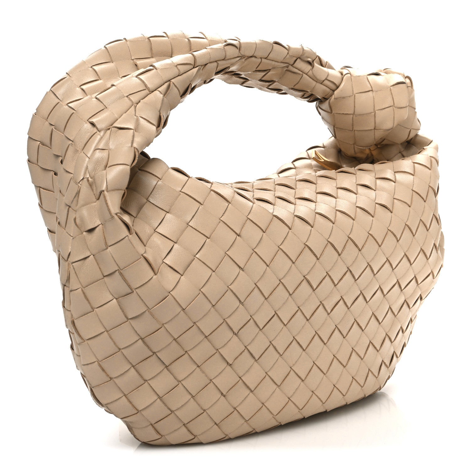 Bottega Veneta Nappa Intrecciato Teen Jodie Hobo Porridge 3 of 11