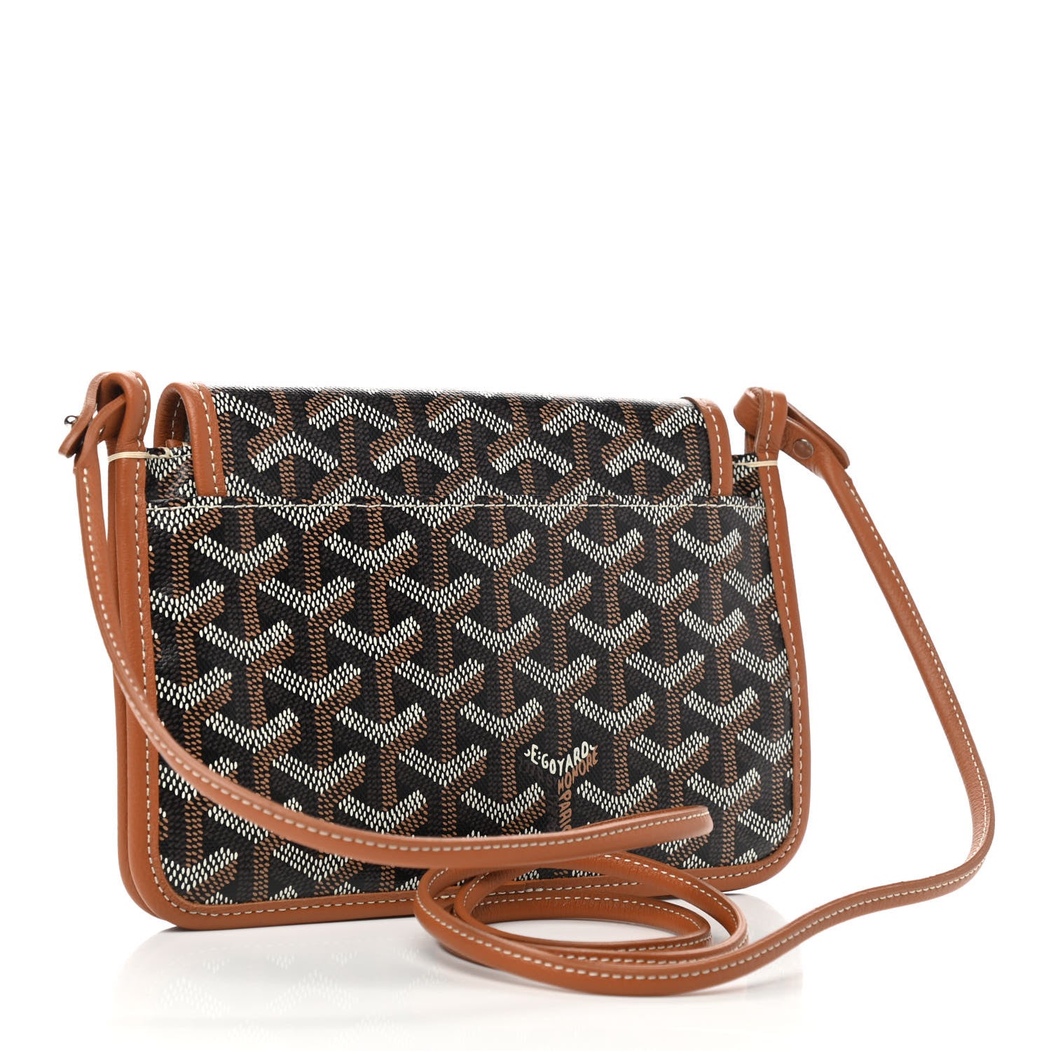 Goyard Goyardine Plumet Wallet Clutch Black Gold 3 of 7