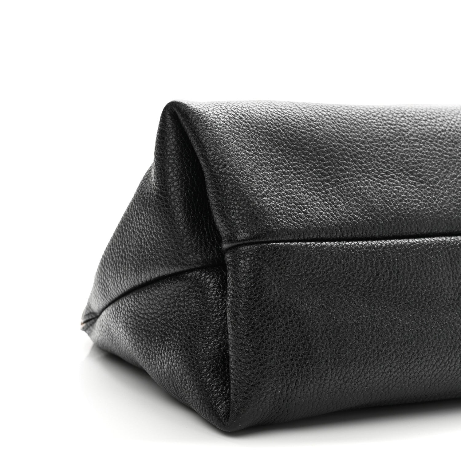 Gucci Grained Calfskin Softbit Medium Shoulder Bag Black 8 of 9