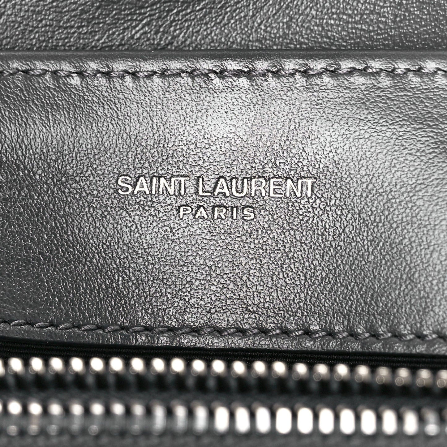 Calfskin Y Quilted Monogram Small Loulou Chain Satchel Pebble