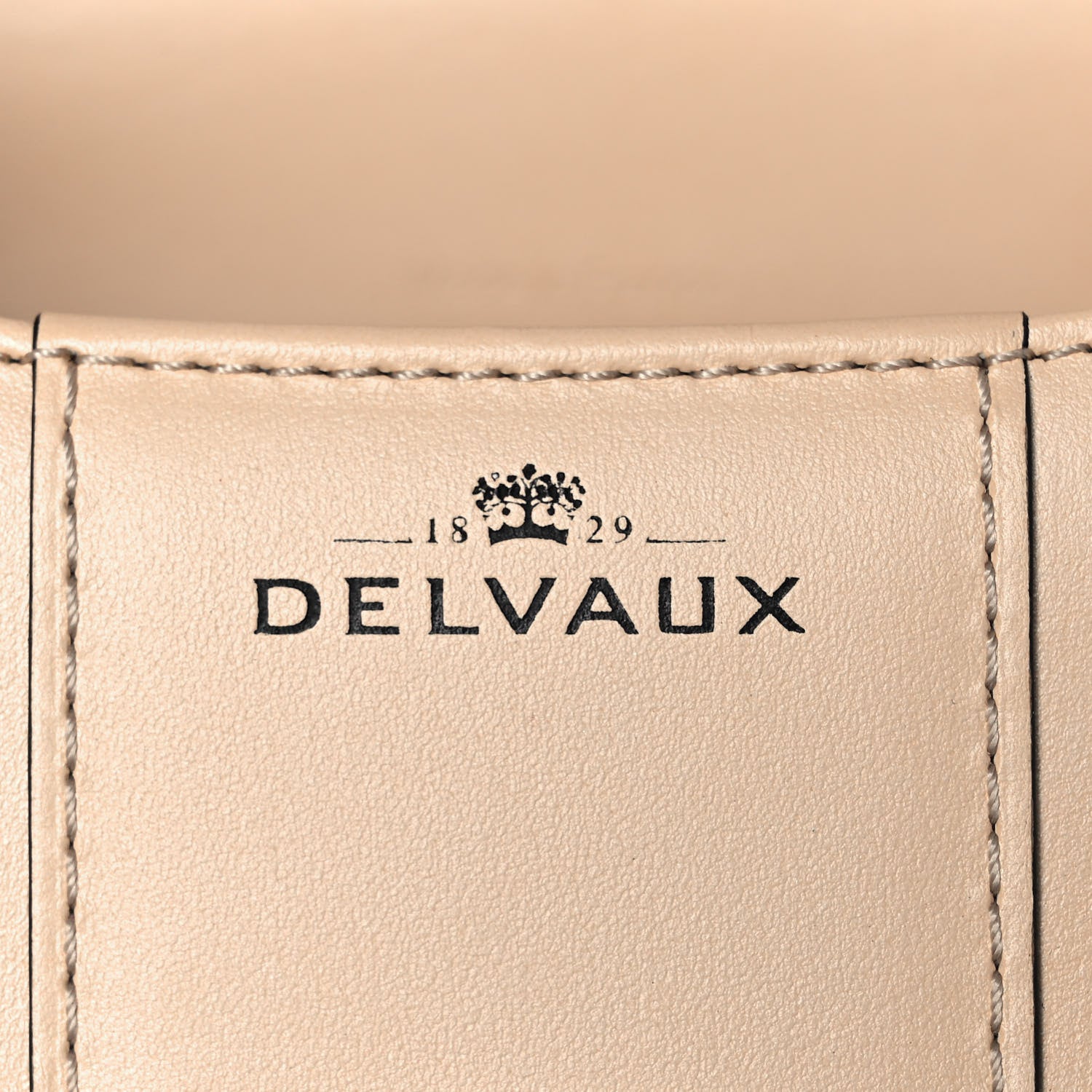 Delvaux Calfskin Mini Brillant Satchel Nude 5 of 9