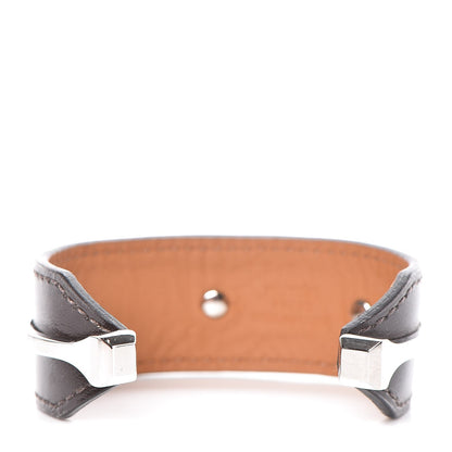 Hermes Box Binome Cuff S Chocolate 1 of 5