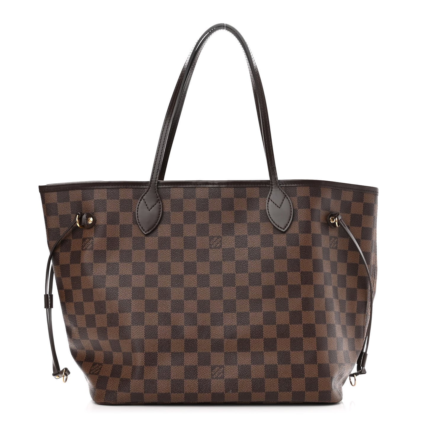 Damier Ebene Neo Neverfull MM Rose Ballerine