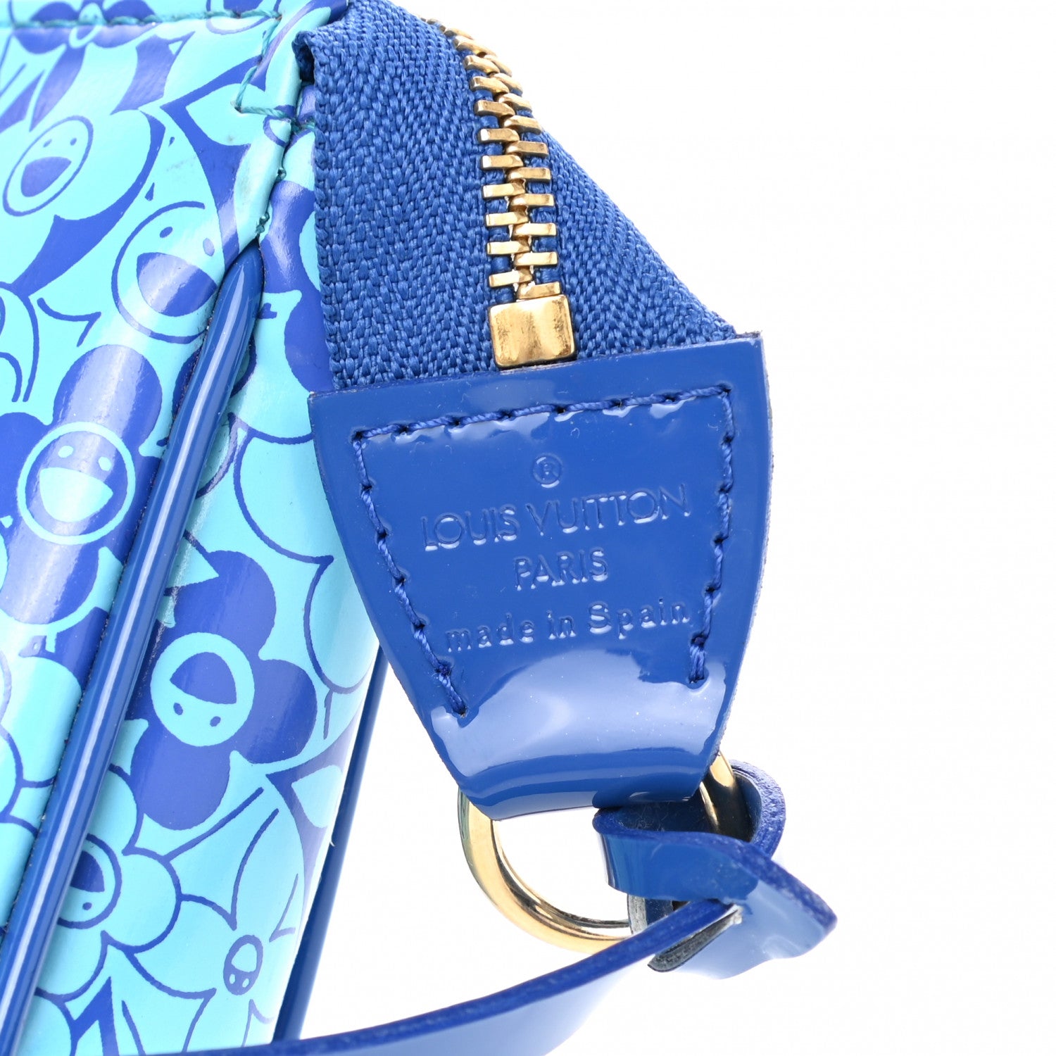 Louis Vuitton Cosmic Blossom Pochette Accessories Blue 6 of 10