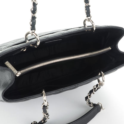 Chanel Caviar Quilted Grand Shopping Tote GST Black 5 of 7