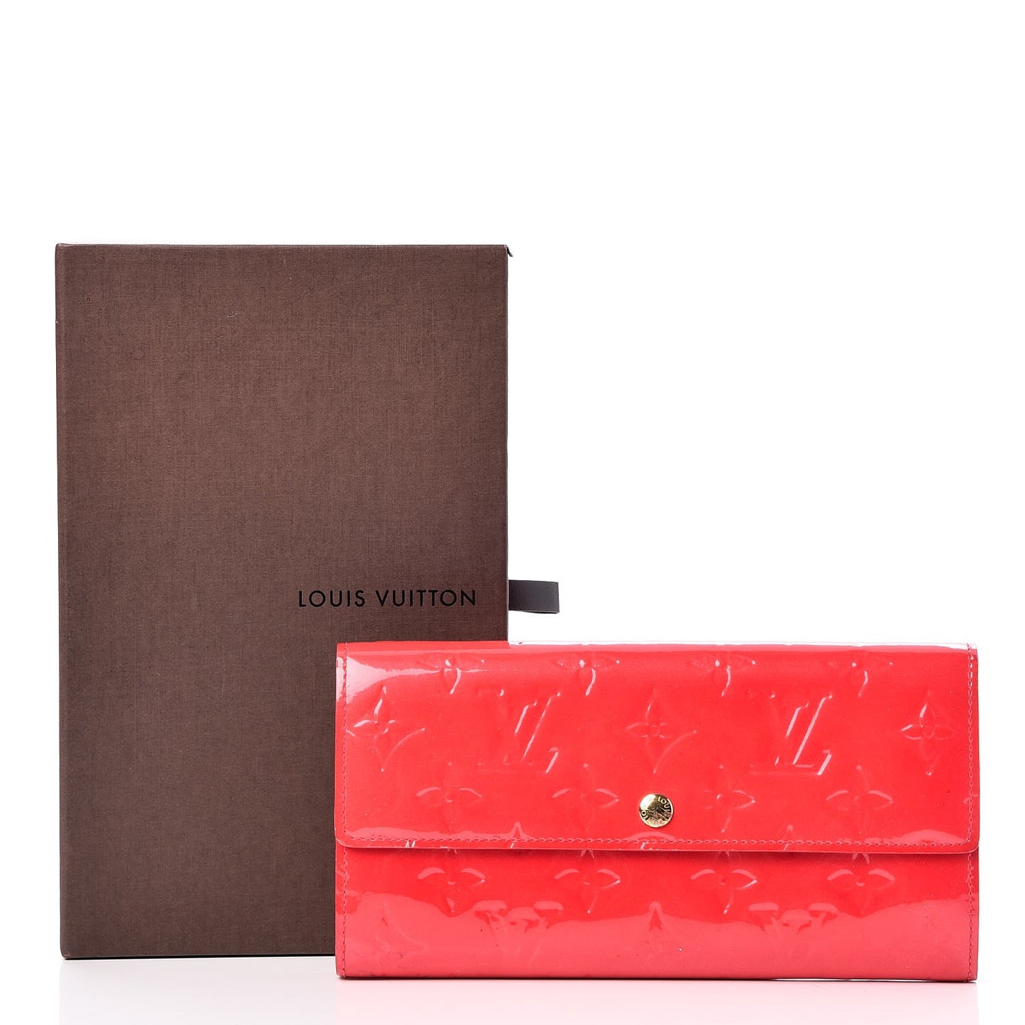 Vernis Sarah Wallet Rouge Grenadine