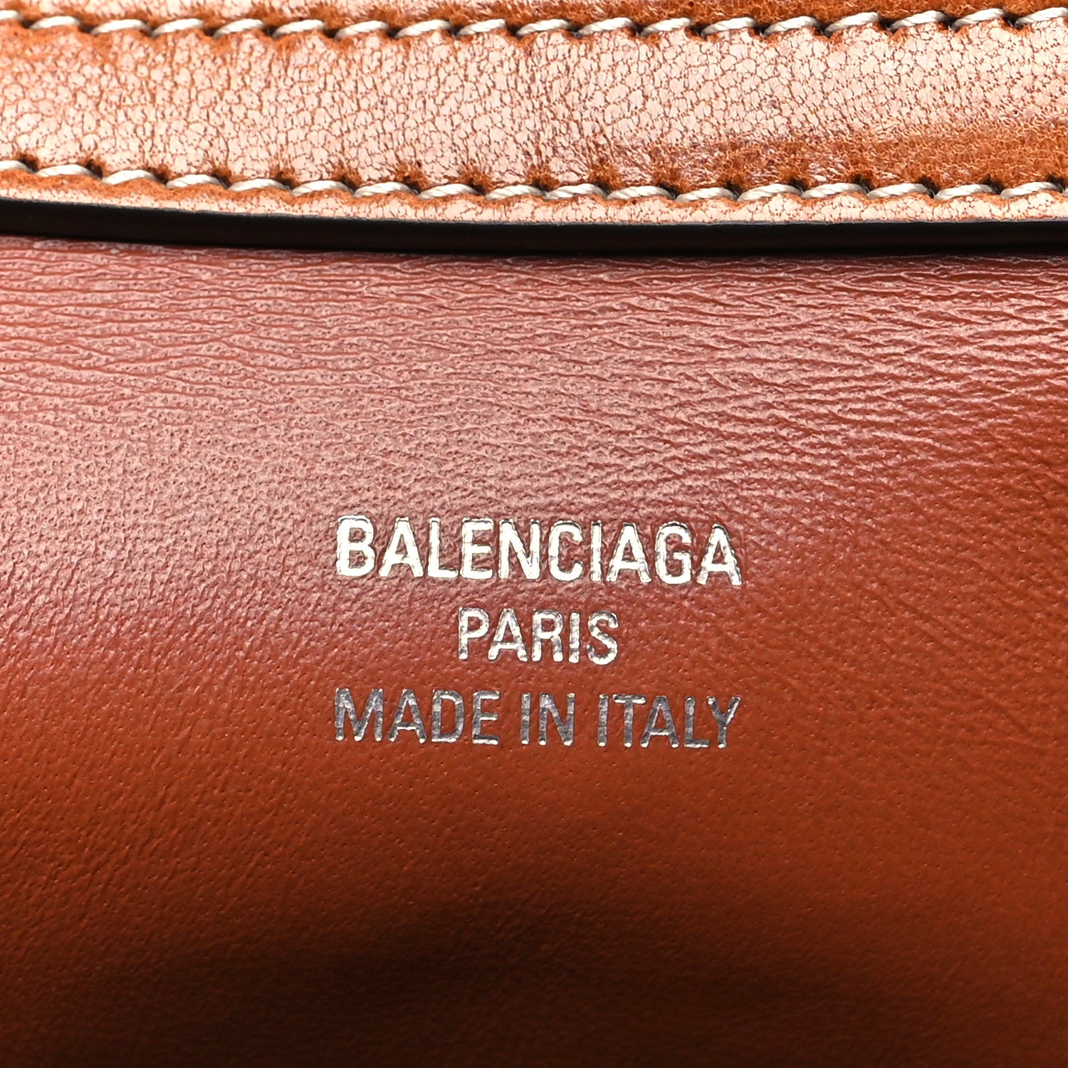 Balenciaga Vegetable Tanned Lambskin Mini Rodeo Top Handle Handbag Tan Cowboy 6 of 10