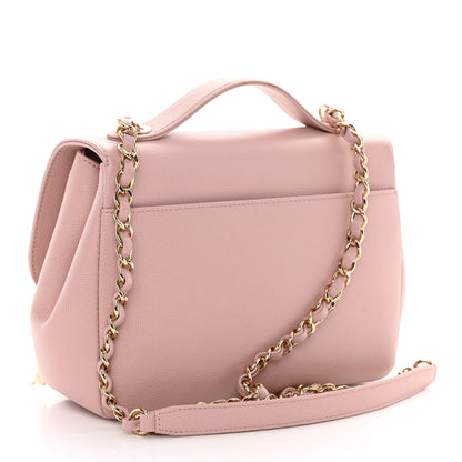 Chanel Caviar Quilted Medium Business Affinity Flap Light Pink 3 of 11