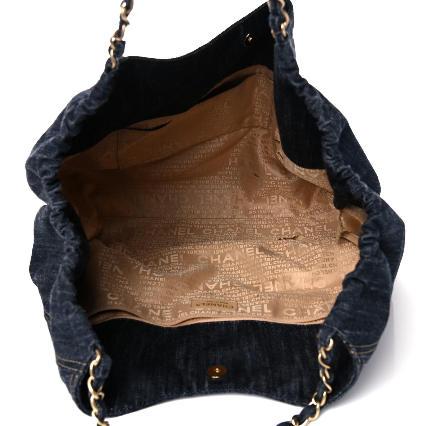 Denim XL Coco Cabas Tote Blue
