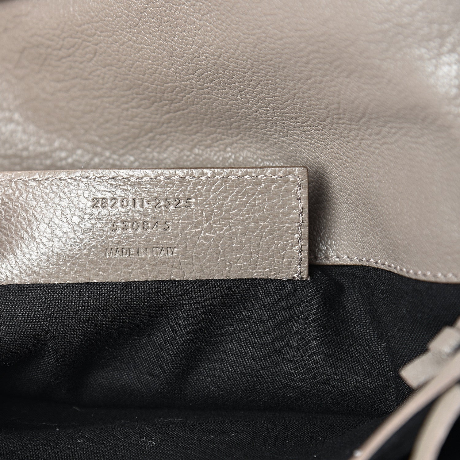 Balenciaga Agneau Giant 12 Silver Hardware Envelope Clutch Gris Poivre 7 of 9