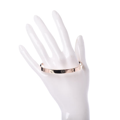 Cartier 18K Pink Gold LOVE Cuff Bracelet 19 2 of 4