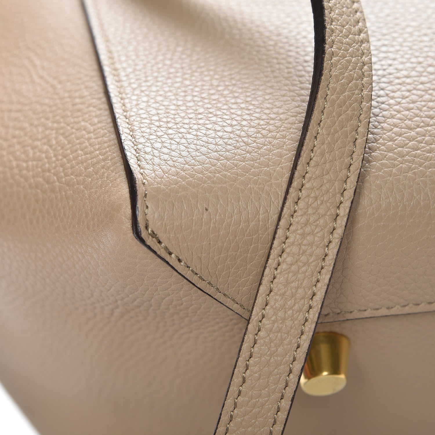 Celine Grained Calfskin Mini Belt Bag Dune 8 of 8