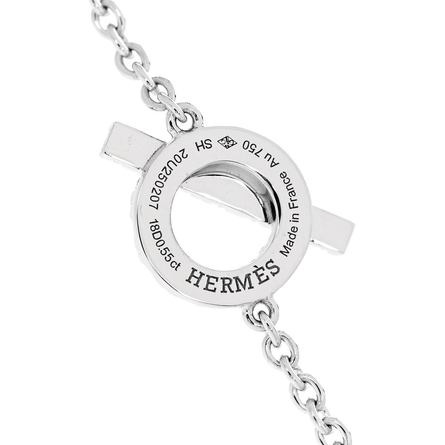 18K White Gold Diamond Finesse Bracelet SH