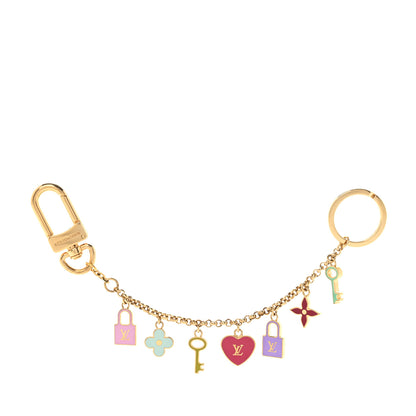 Louis Vuitton Enamel Pretty Charms Key Chain Holder Bag Charm 2 of 4