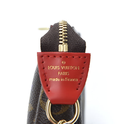 Louis Vuitton Monogram 2020 Christmas Animation Bumper Cars Mini Pochette Accessories Coquelicot 7 of 9