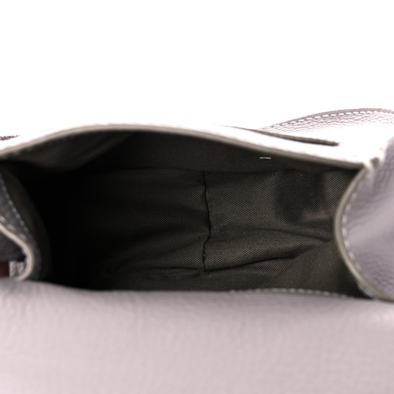 Chloe Calfskin Mini Marcie Round Crossbody Bag Cashmere Grey 5 of 13
