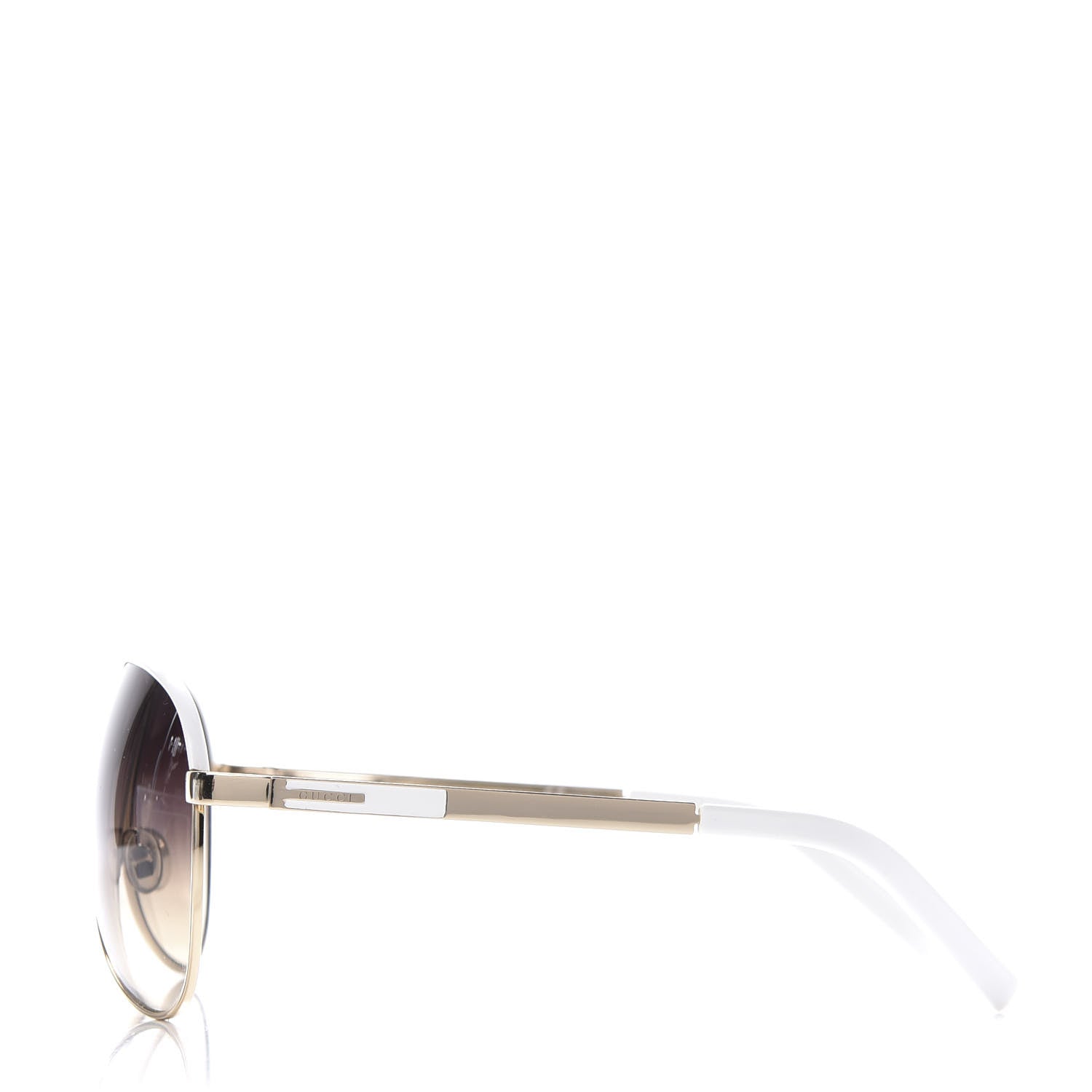 Gucci Aviator Sunglasses GG 1827/S White Gold 3 of 7