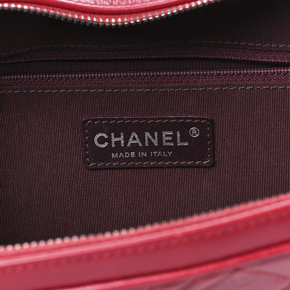 Chanel Lambskin Quilted Small Coco Boy Camera Case Red 6 of 13