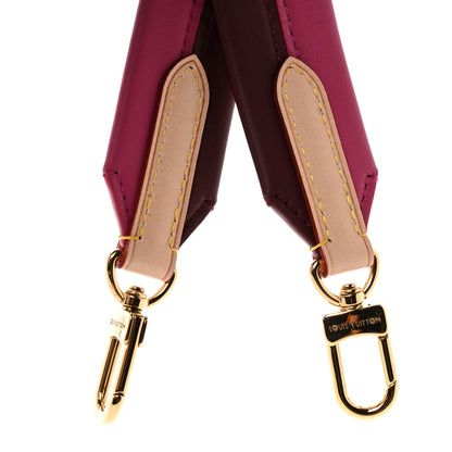 Louis Vuitton Calfskin Cluny BB Shoulder Strap Bordeaux Fuchsia 5 of 5