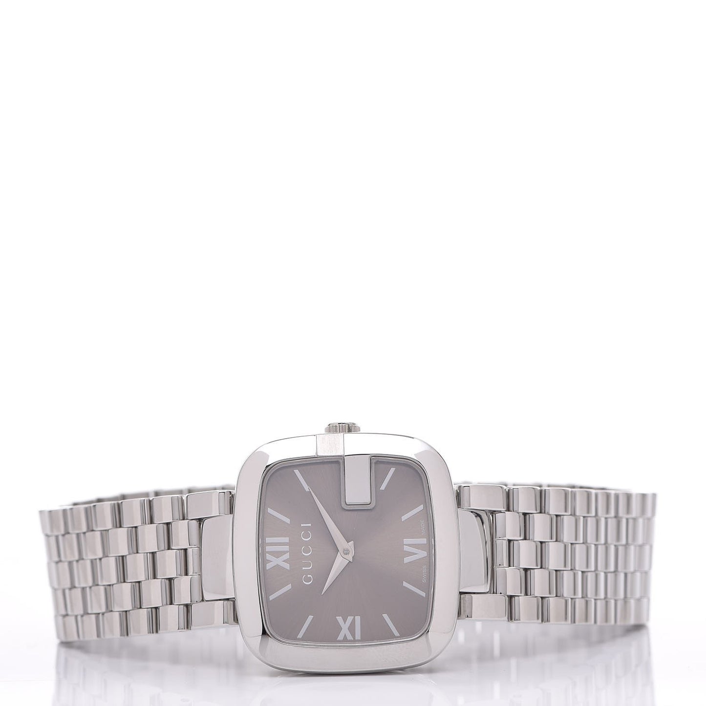 Stainless Steel 32mm G-Gucci Quartz Watch Brown