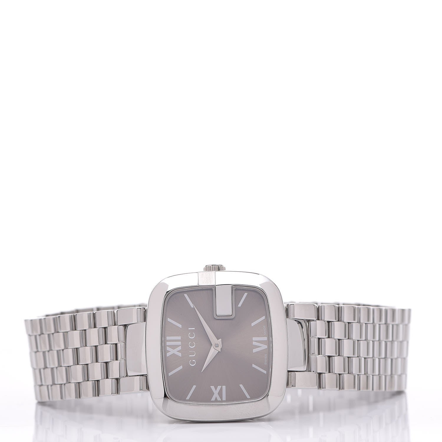 Gucci Stainless Steel 32mm G-Gucci Quartz Watch Brown 3 of 6