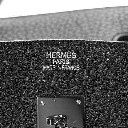 Hermes Fjord Birkin 35 Black 6 of 36