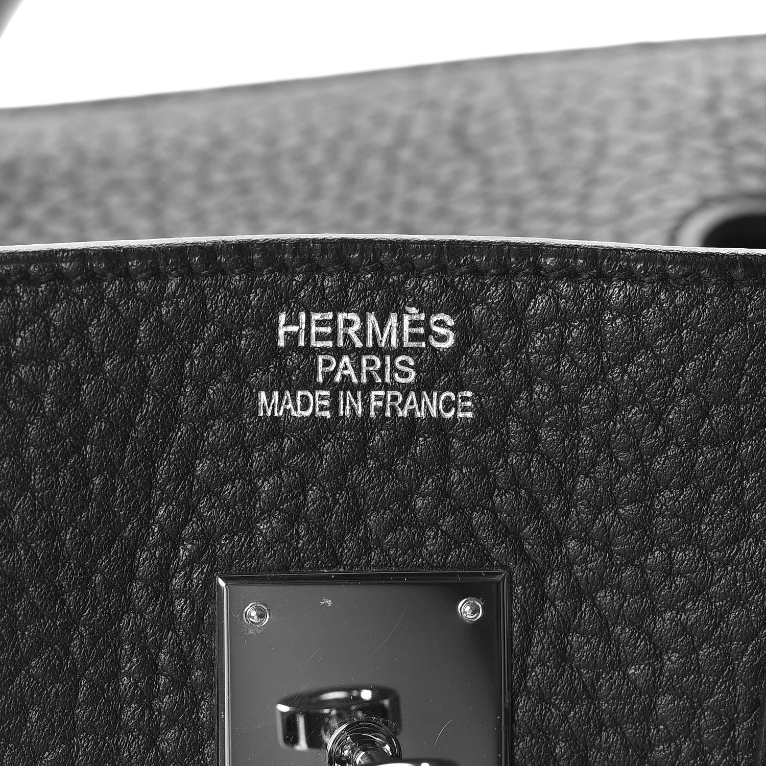 Hermes Fjord Birkin 35 Black 6 of 34