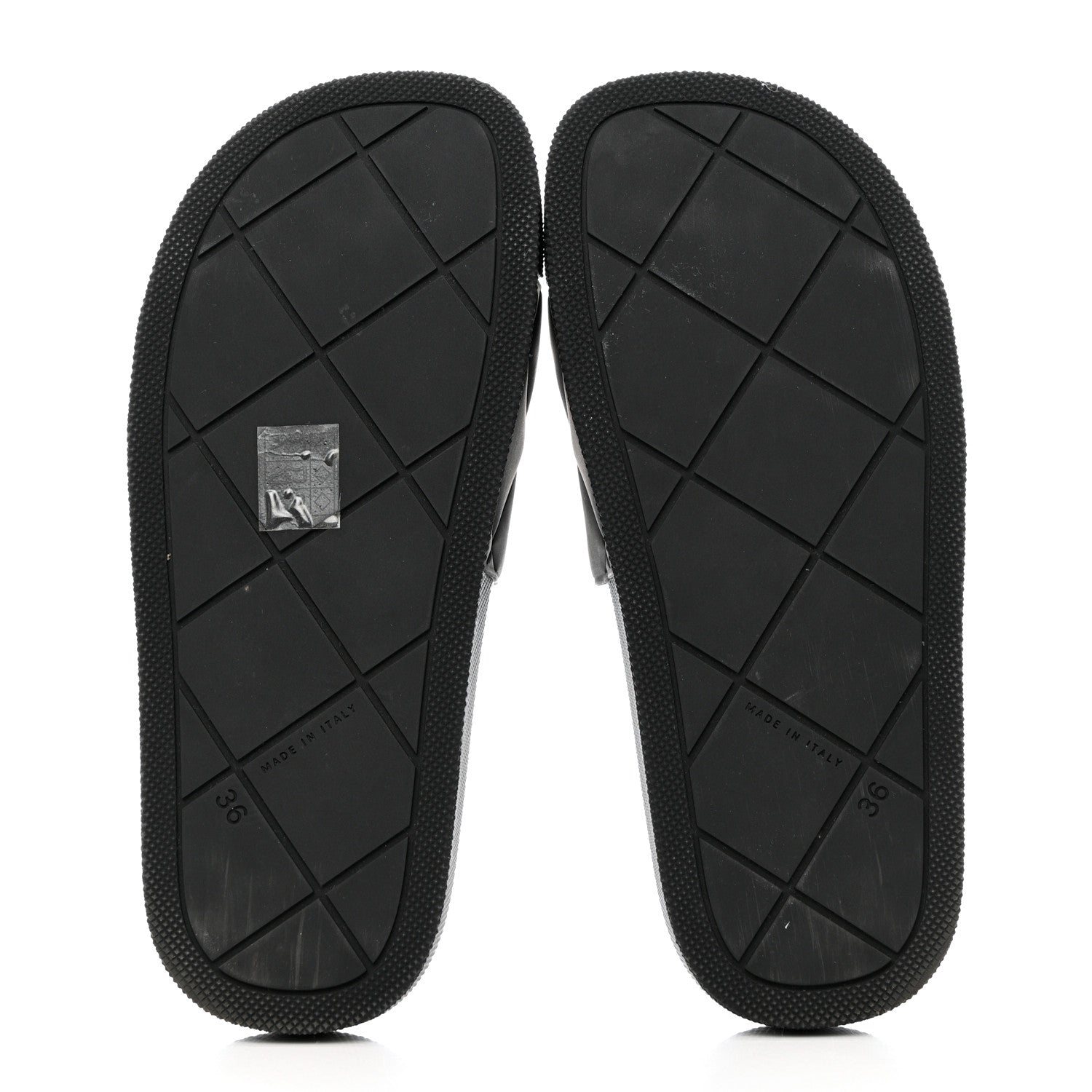 Bottega Veneta Rubber The Slider Sandals 36 Black 5 of 9