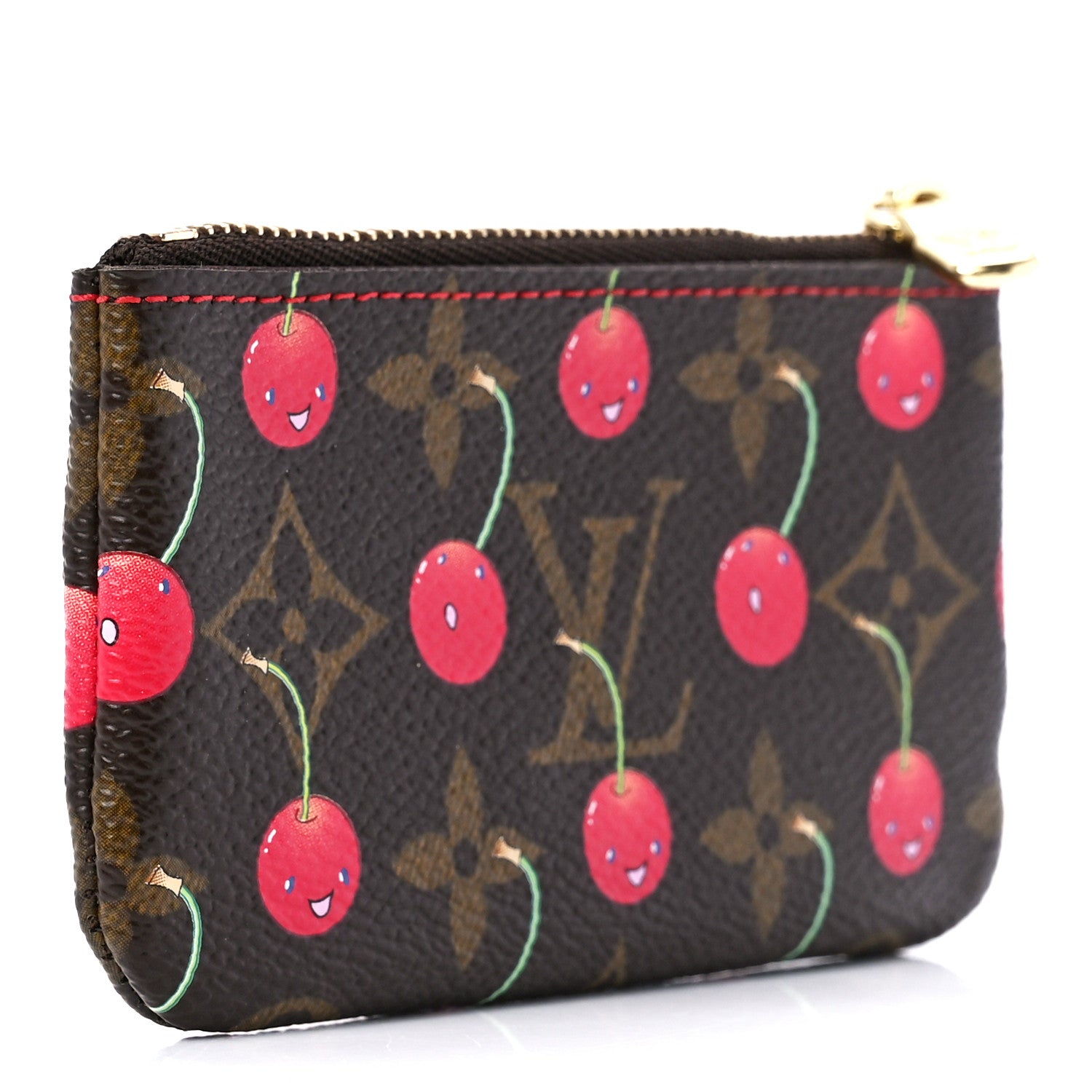 Louis Vuitton Monogram Cerises Key Pouch 3 of 10