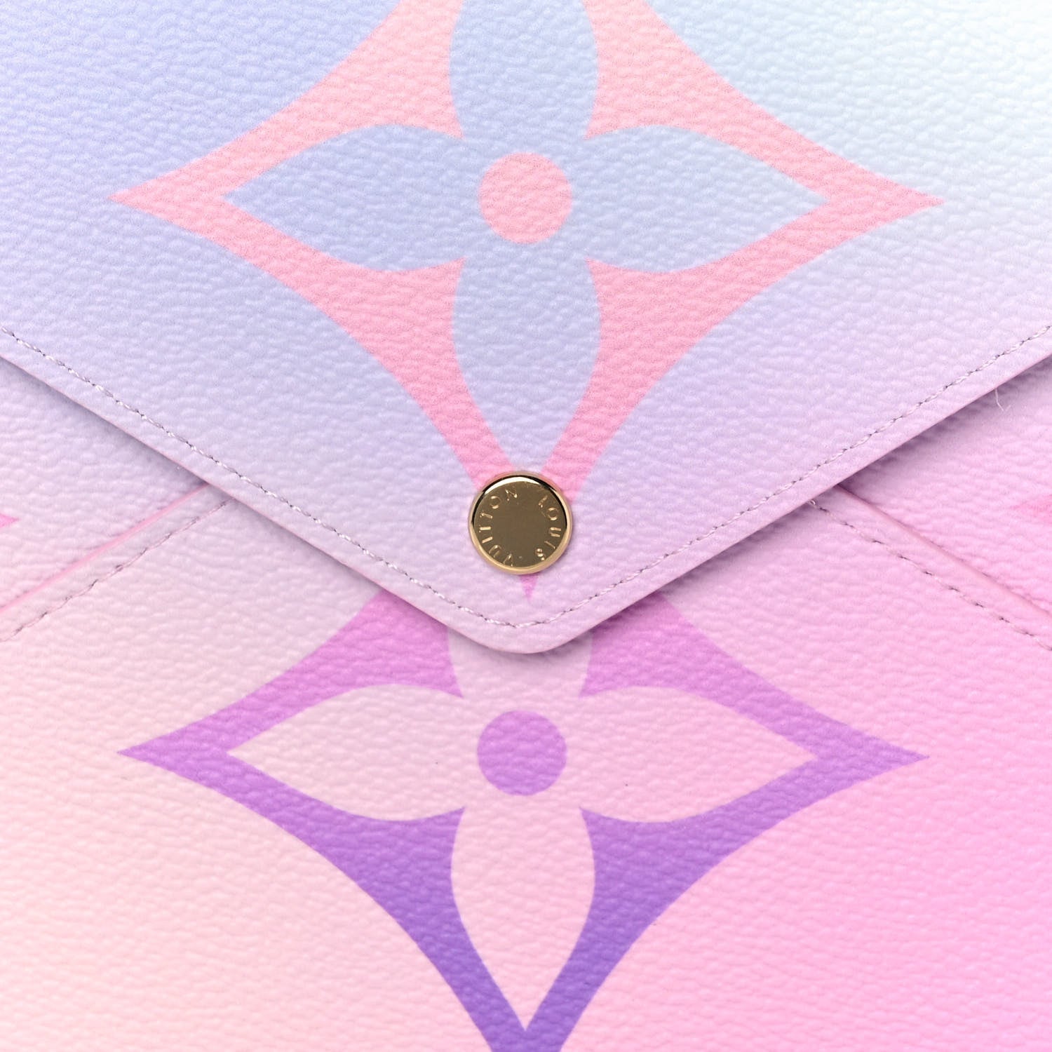 Louis Vuitton Monogram Giant Spring In The City Large Kirigami Pochette Sunrise Pastel 7 of 9