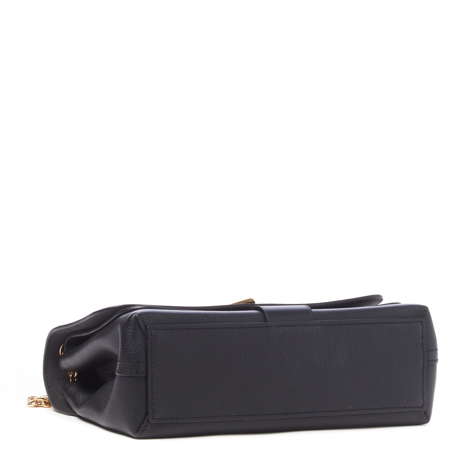 Louis Vuitton Monogram Cuir Plume Ecume Very Chain Bag Black 3 of 8