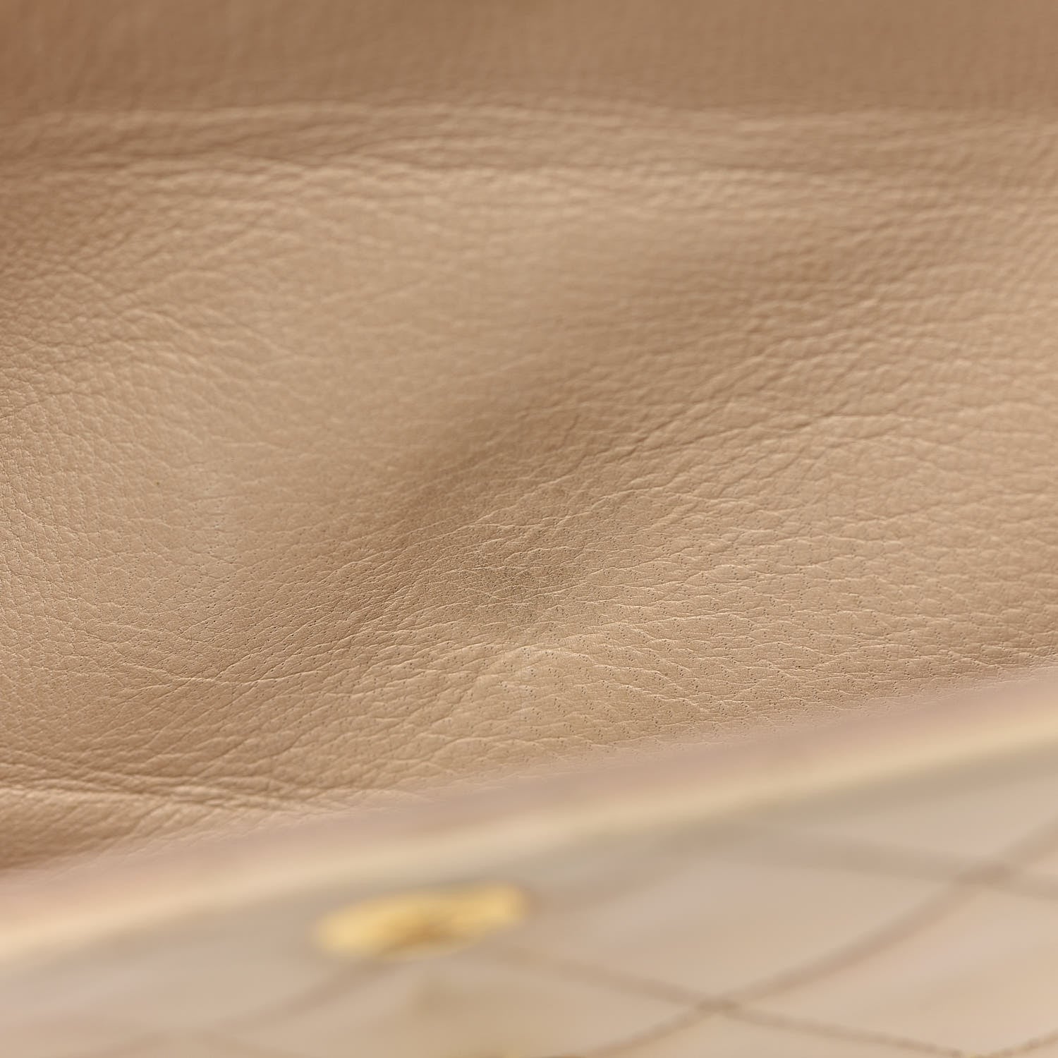 Chanel Lambskin Quilted Small Double Flap Beige 14 of 18