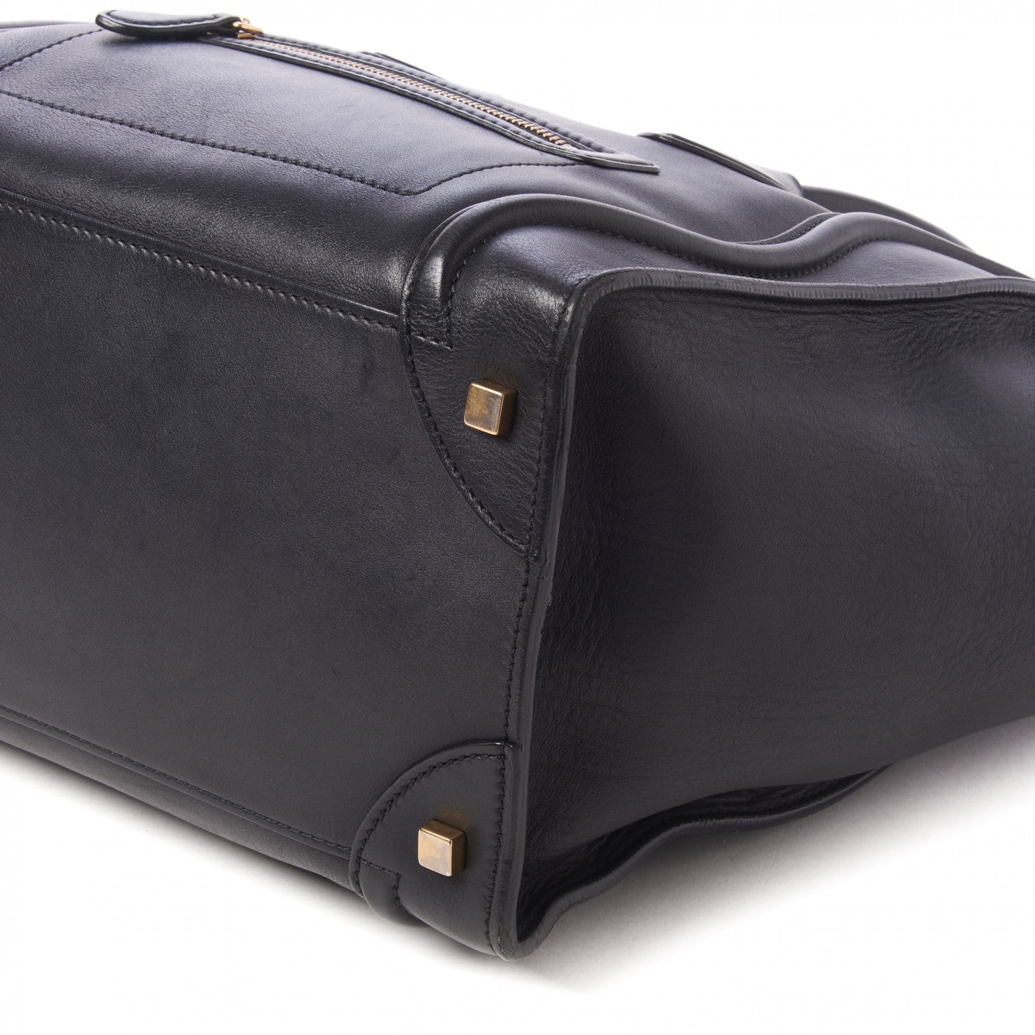 Celine Smooth Calfskin Mini Luggage Black 5 of 17