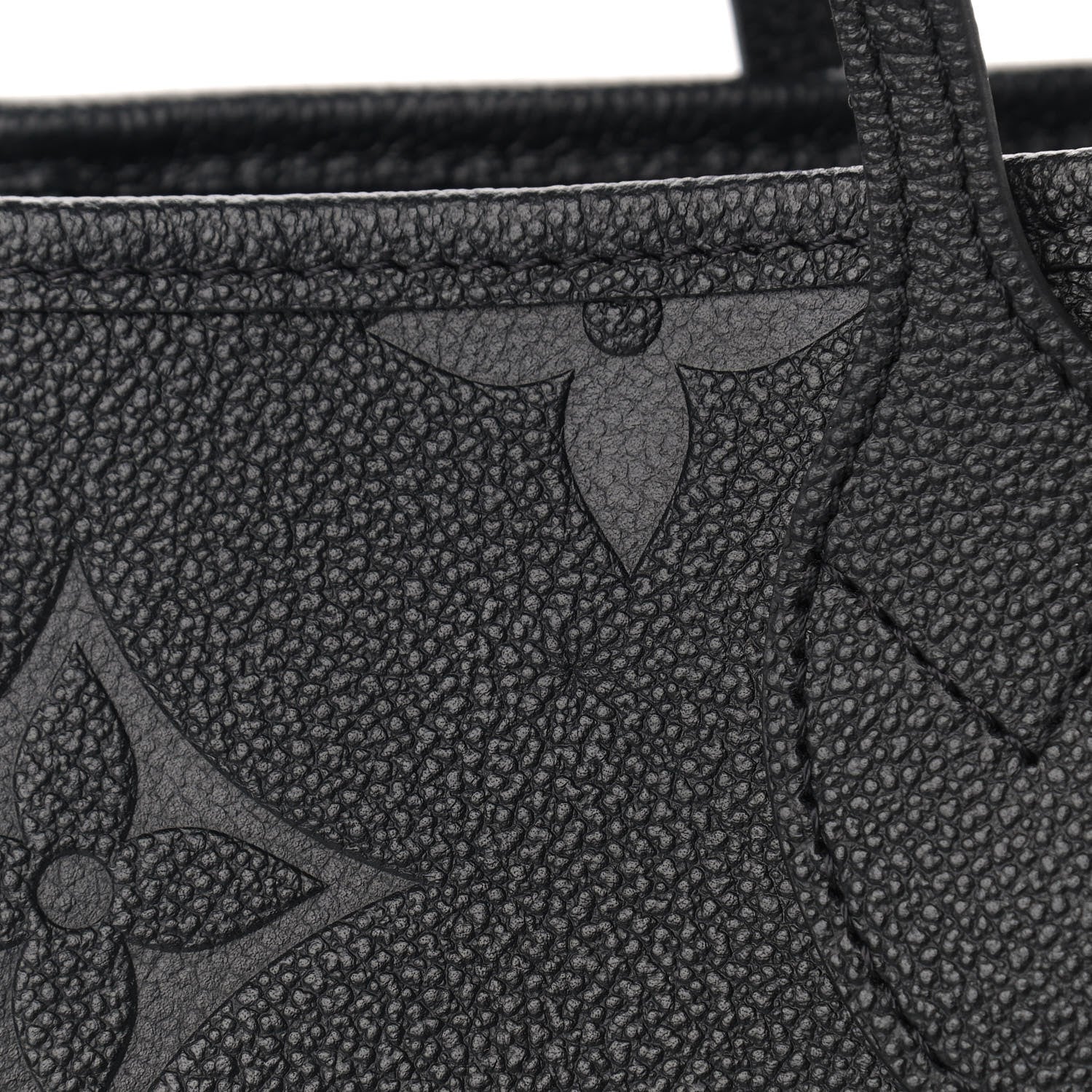 Louis Vuitton Empreinte Monogram Giant Neverfull MM Black 10 of 10