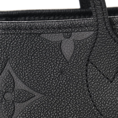 Louis Vuitton Empreinte Monogram Giant Neverfull MM Black 10 of 10