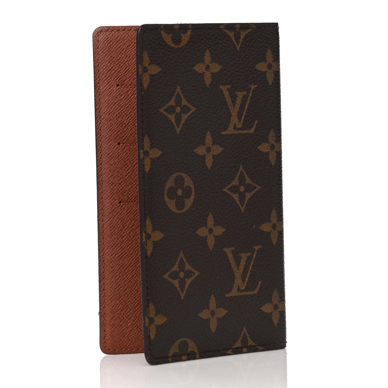 Louis Vuitton Monogram Checkbook Holder Case Wallet 3 of 10