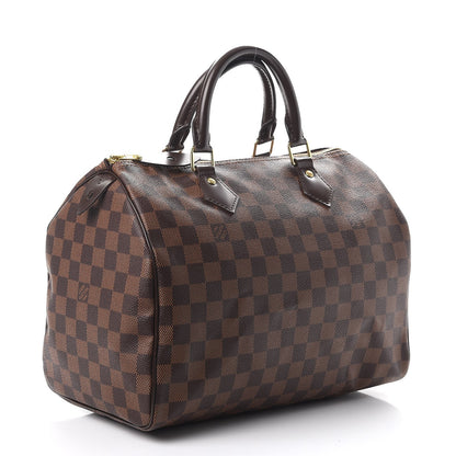 Louis Vuitton Damier Ebene Speedy 30 3 of 7