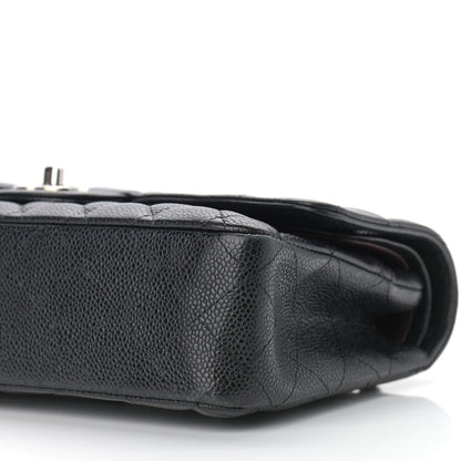 Chanel Caviar Quilted Medium Double Flap Black 9 of 11