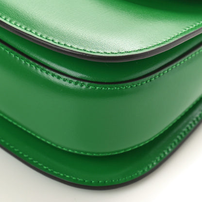 Gucci Boarded Dyana Lux Calfskin Mini Bamboo 1947 Top Handle Bag Spring Green 8 of 9
