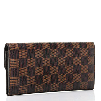 Louis Vuitton Damier Ebene Emilie Wallet 3 of 8