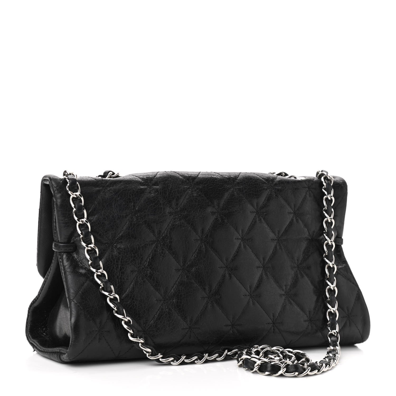 Chanel Washed Lambskin Mademoiselle Flap Black 3 of 10