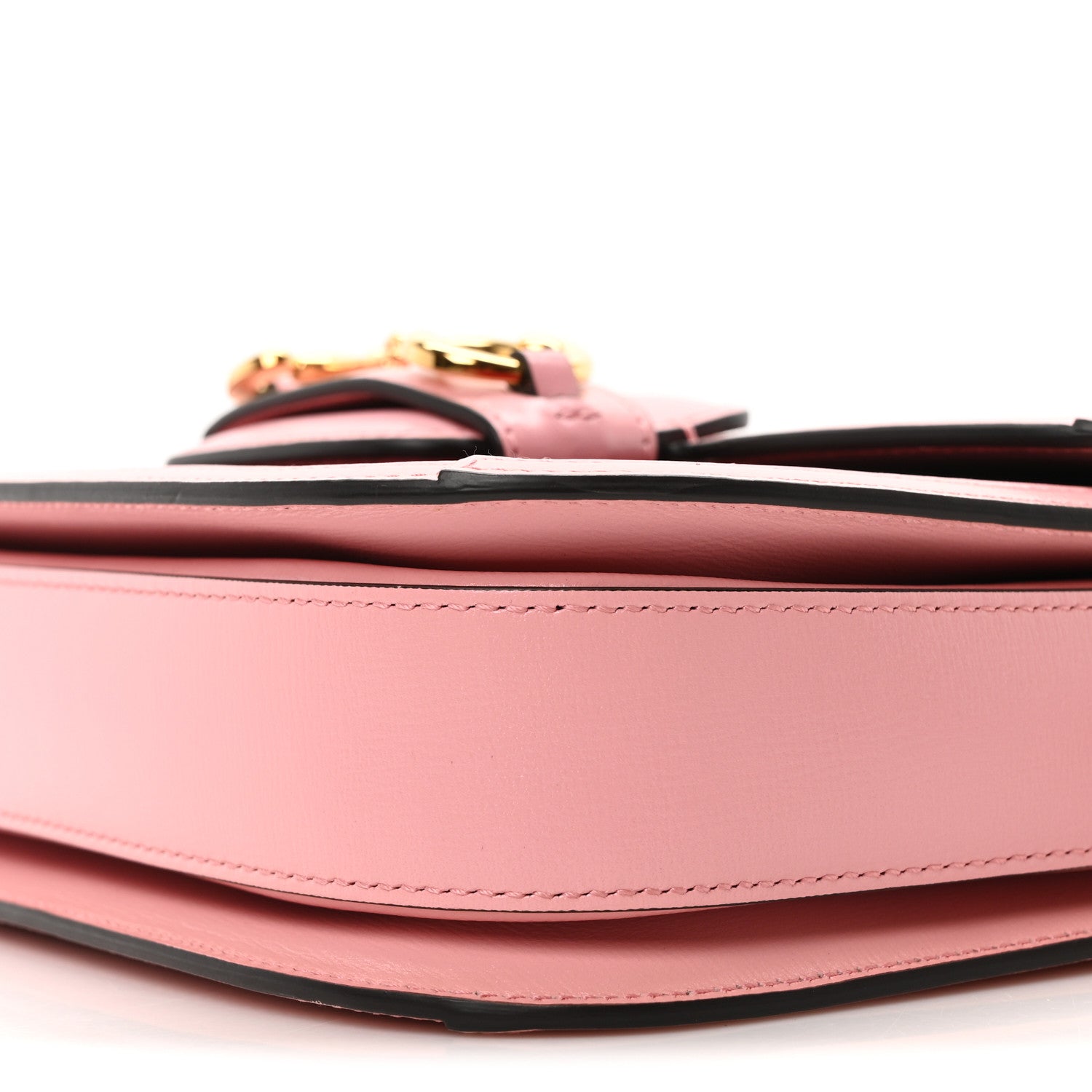 Gucci Azalea Calfskin Horsebit 1955 Shoulder Bag New Cherry Red Wild Rose 10 of 11