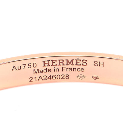Hermes 18K Rose Gold PM Collier De Chien Bracelet SH 4 of 5