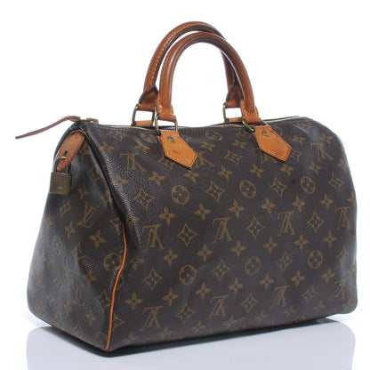 Louis Vuitton Monogram French Company Speedy 30 3 of 8