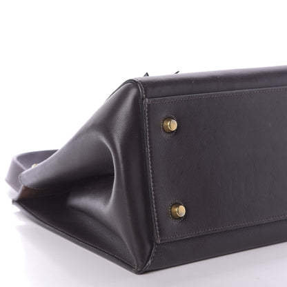 Celine Smooth Calfskin Large Edge Shoulder Bag Brown 6 of 9
